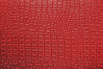 Abstract red alligator patterned background