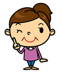 SDシニア女性