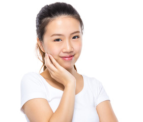 Fototapeta premium Woman with perfect skin