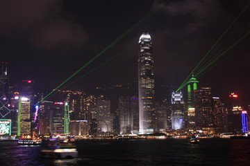 Fototapeta na wymiar Hong Kong by night