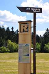 Rennsteig-Wegweiser