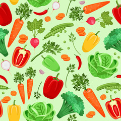 Vegetables background for vegetarian menu and cooking