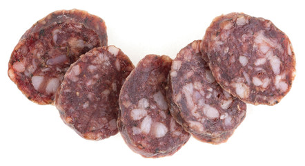 Dried sausage and slices