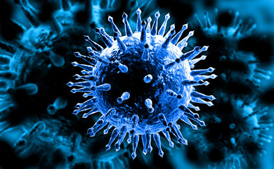 Influenza Virus - obrazy, fototapety, plakaty