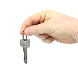 House key in hand