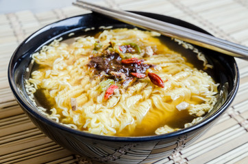 asian noodle soup