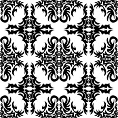 Texture with ornaments