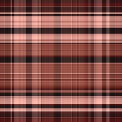 Seamless gingham pattern in pink and brown
