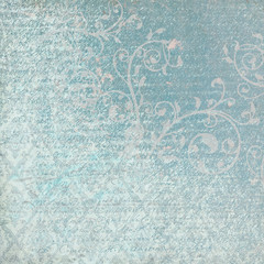 Vintage Background. Mint Blue Background. Abstract Background - 73719947