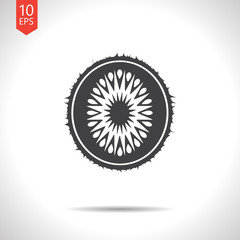 Vector kiwi icon. Eps10