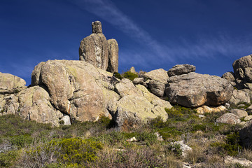 Fototapeta premium Riscos del Acebo en La Pedriza.