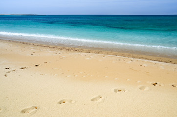 Sardegna, spiaggia di Maimoni, Cabras (Or)