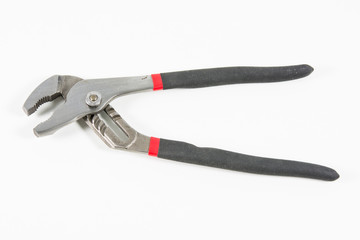 Closeup pliers isolate