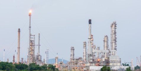 petrochemical industrial plant power station