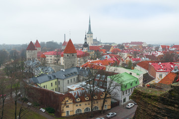 Fototapeta na wymiar Streets Tallinn.