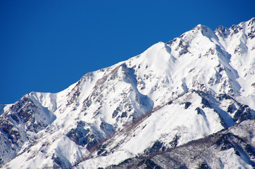 雪山　北アルプス