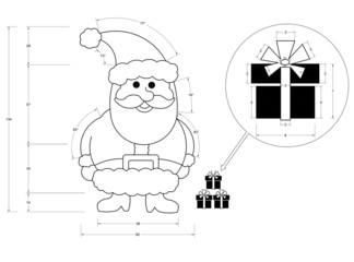 Santa Claus Blueprint