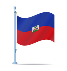 Haiti flag vector