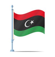 Libya flag vector