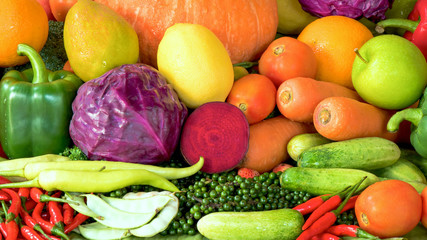 Fruits and vegetables organics