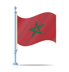 Morocco flag vector