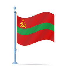 Transnistria flag vector