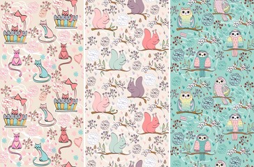 Fototapeta premium seamless pattern.