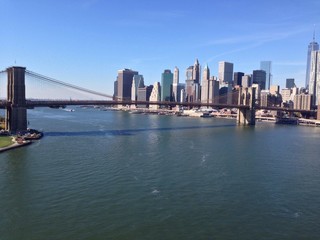 lower manhattan dal ponte di manhattan
