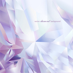 Abstract modern diamond geometric vector background