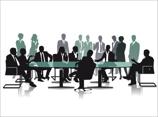 Diskussion Dialog in der Gruppe