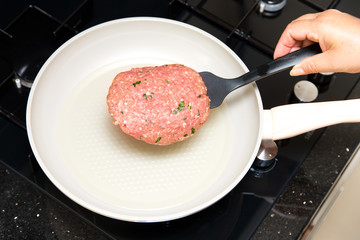 Burgerzubereitung