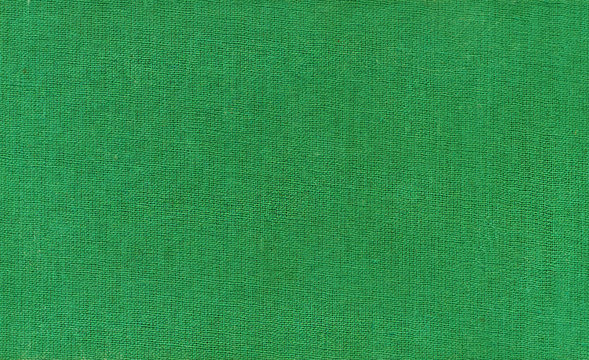 Surface of green fabric