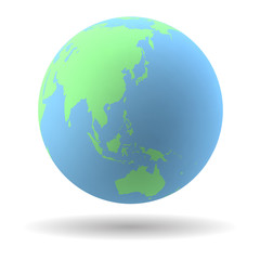 Earth globe