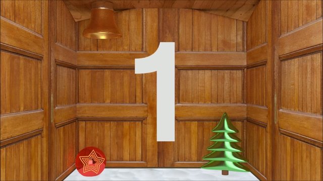 Adventskalender T&uuml;r 1