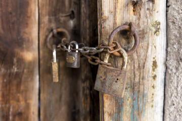 The old padlock