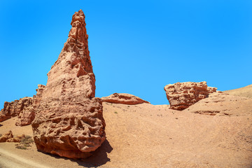 Charyn canyon in Kazakhstan