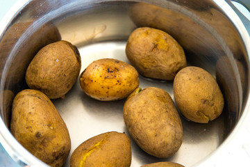 gekochte Kartoffeln