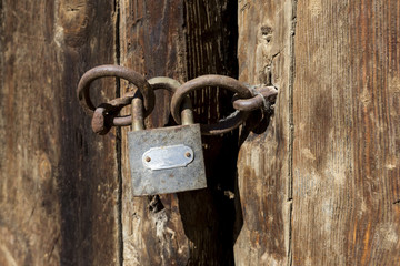 The old padlock