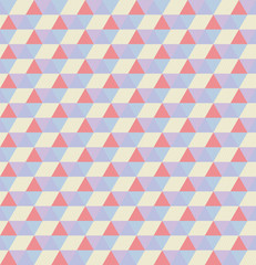 Retro pattern of geometric shapes. Colorful mosaic backdrop.