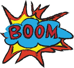 doodle Boom - Comic Speech Bubble