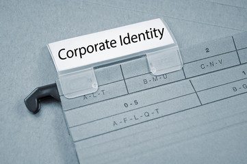 Ordner mit Corporate Identity