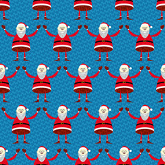 Illustration of smiling Santa Claus