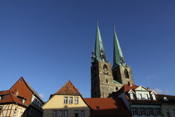 Obraz premium Quedlinburg - St. Nikolai