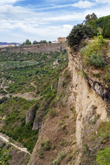 Fototapeta na wymiar The view in Ronda, Spain