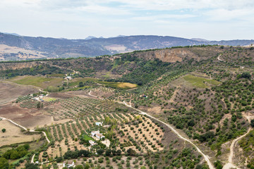 The view from Ronda, Spain