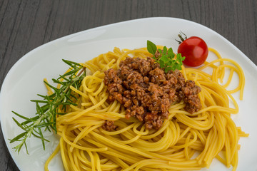 Spaghetti bolognese