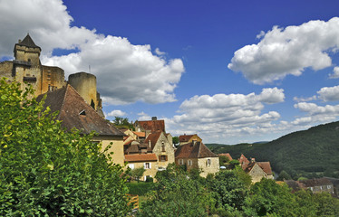 Obraz premium Château de Castelnaud, Dordogna - Aquitania