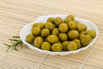 Green olives