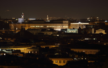 Fototapeta premium Quirinale at Night, Rome