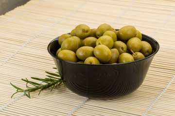 Green olives